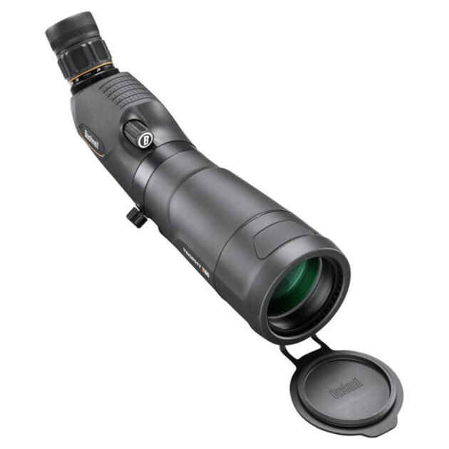 Bushnell Trophy Spotting Scope - 20-60x65 Porro 45 Degree FMC WP Box 6L - Black