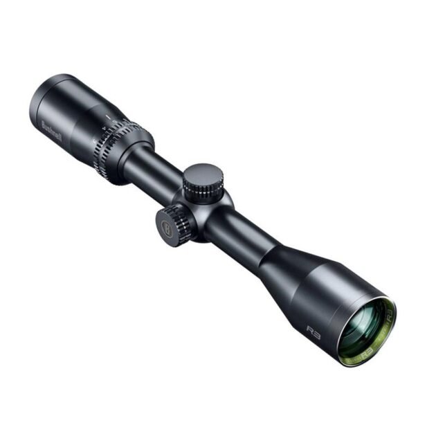 Bushnell R3 Rifle Scope 3-9x40 1" SFP Multi-X Black Hang Box
