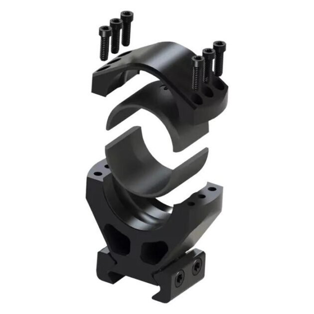 Burris Steel XTR Signature Scope Ring Set with Pos-Align Offset Inserts 30mm 1.00" Height Matte