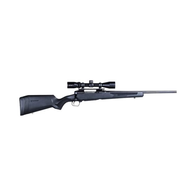 Savage 110 Apex Hunter XP Rifle 270 Win 4rd Capacity 22" Barrel Black Synthetic Stock 3-9x40mm Vortex Crossfire II