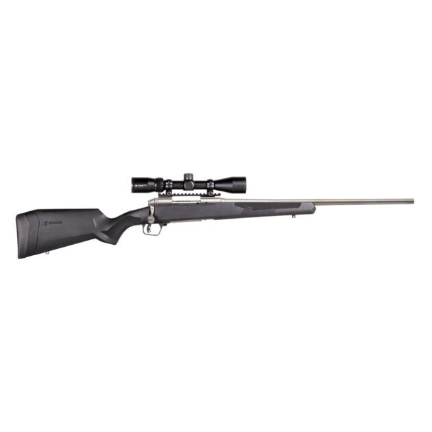 Savage 110 Apex Storm XP Rifle 338 Win 3rd Capacity 24" Barrel Black Synthetic Stock 3-9x40mm Vortex Crossfire II