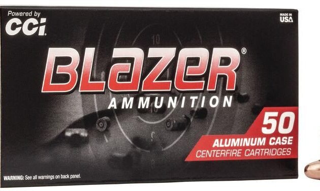 CCI Blazer Aluminum Handgun Ammunition .32 ACP 71 gr TMJ 900 fps 50/box