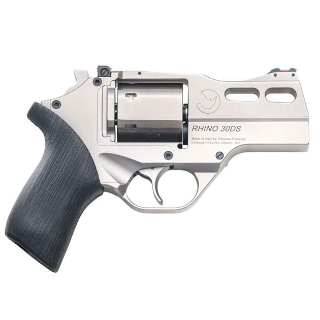 Chiappa Rhino 30DS Handgun 10mm 6rd Capacity 3" Barrel Black with 3 Moon Clips