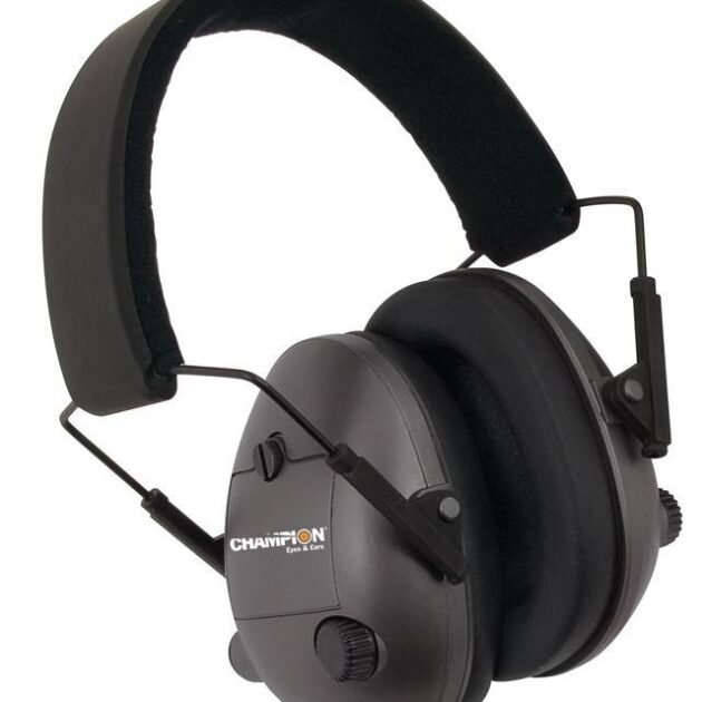Champion Electronic Ear Muffs - Black