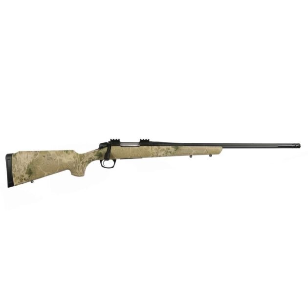 CVA Cascade XT Rifle Graphite 7mm Rem Mag 3rd Capacity 24" Black Threaded Barrel 5/8x24 Realtree Hillside Stock
