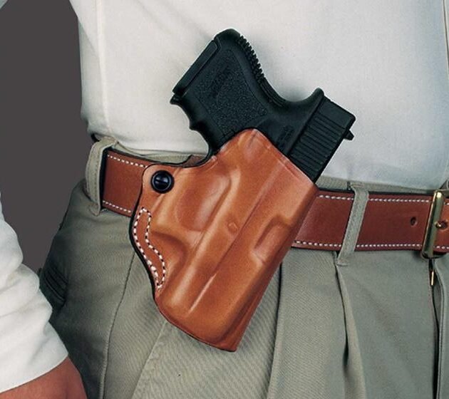 DeSantis Style 019 Mini Scabbard Springfield 1911A1 Black RH