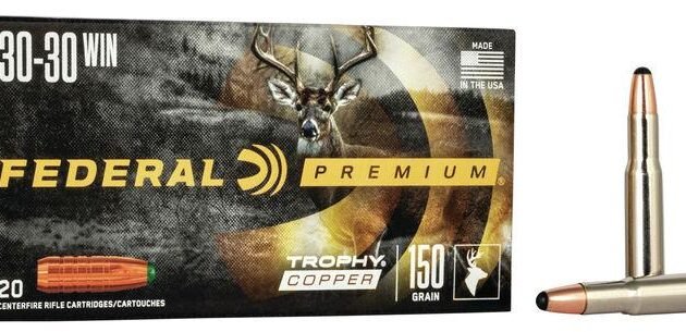 Federal Premium Trophy Copper Rifle Ammunition .30-30 Win 150 gr TC 2300 fps 20/ct