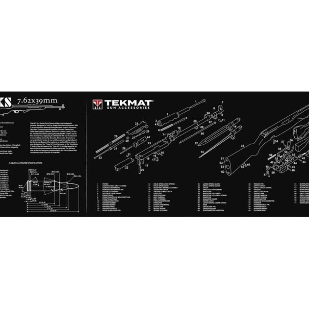 TekMat 12x36 Gun Cleaning Mat - SKS