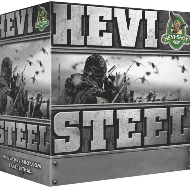 HEVI-Shot HEVI-Steel Shotshells 12 ga 3-1/2" 1-3/8 oz 1550 fps #4 25/rd