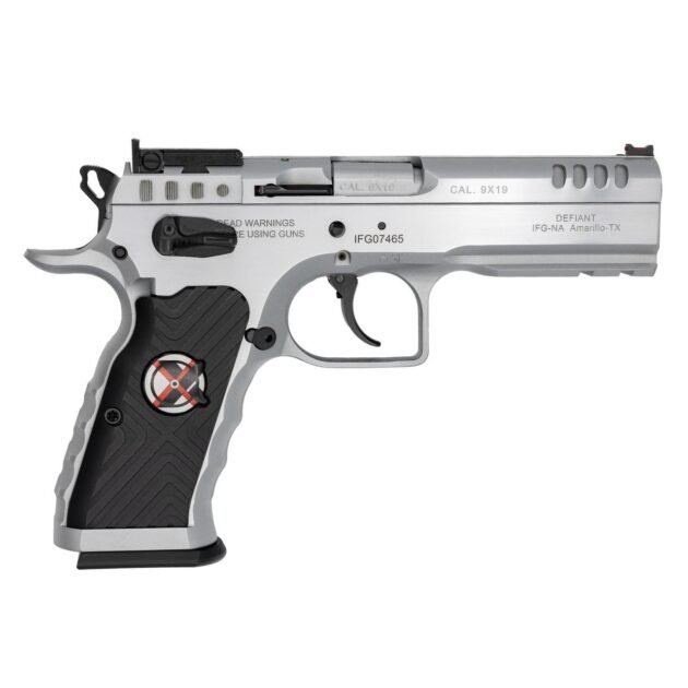 IFG Tanfoglio Stock I Xtreme Handgun 9mm Luger 17rd Magazine(3) 4.5" Barrel Chrome