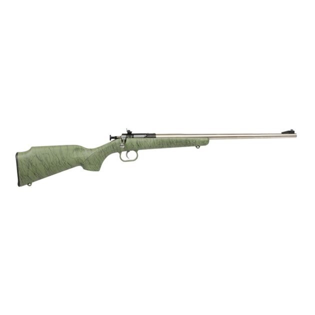 Keystone Crickett "My First Rifle" .22 LR Single Shot 16.1" Barrel Green with Black Webbing