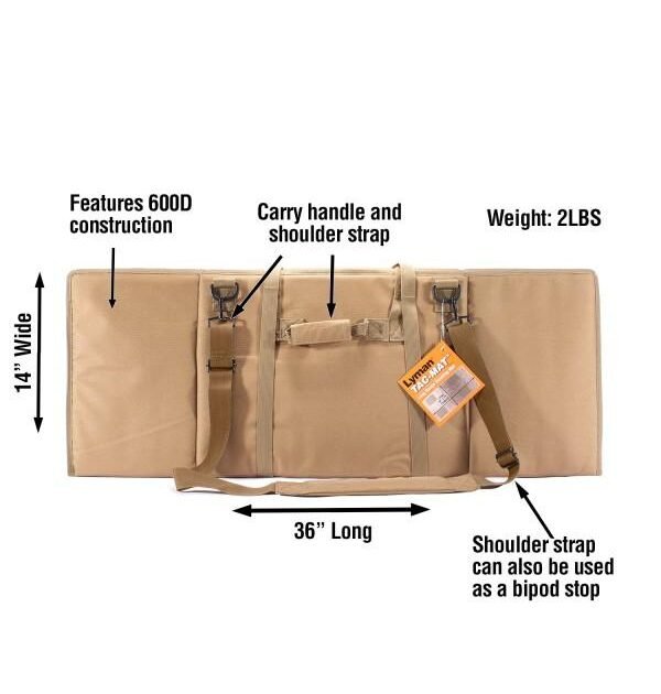 Tac-Mat Long Range Shooting Mat - Flat Dark Earth (FDE)
