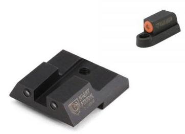 Perfect Dot NS Set w/Orange Front + Square Blk Rear for CZ-USA P-07 & P-09