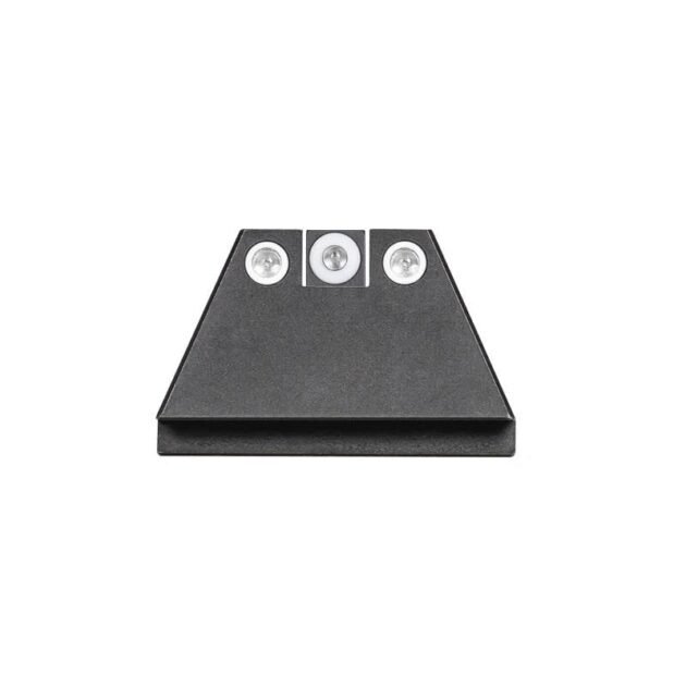 Night Fision Suppressor Height Night Sight Set White Front White Back for Glock