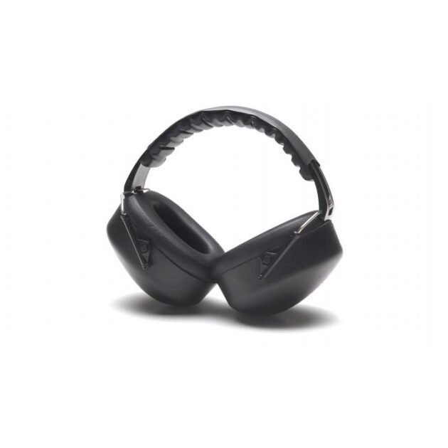 Pyramex PM30 Series Fold-Away Ear Muffs 27dB Black