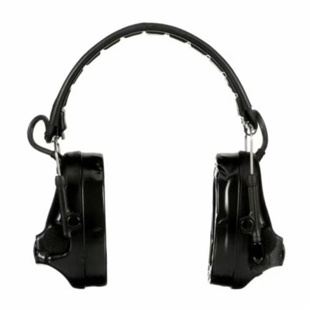 3M Peltor SwatTac V Hearing Defender Headset Electronic Ear Muffs 23dB Black