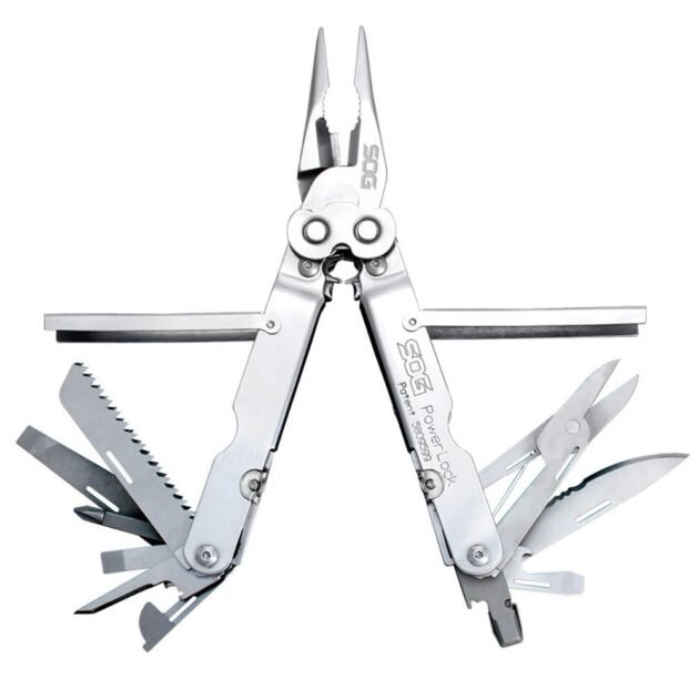 SOG Powerlock Scissors Multi-Tool with Nylon Sheath