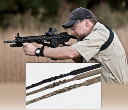 VTAC Wide Padded Sling Black