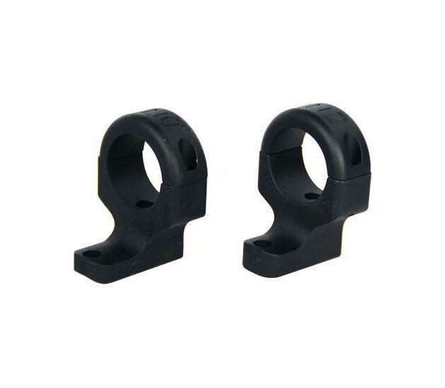 DNZ Game Reaper Two -Piece Scope Mount 4 Screws - Howa 1500 Mossberg 100ATR 4x4 Patriot Weatherby Vanguard Rem 700 721 722 725 30mm High Black