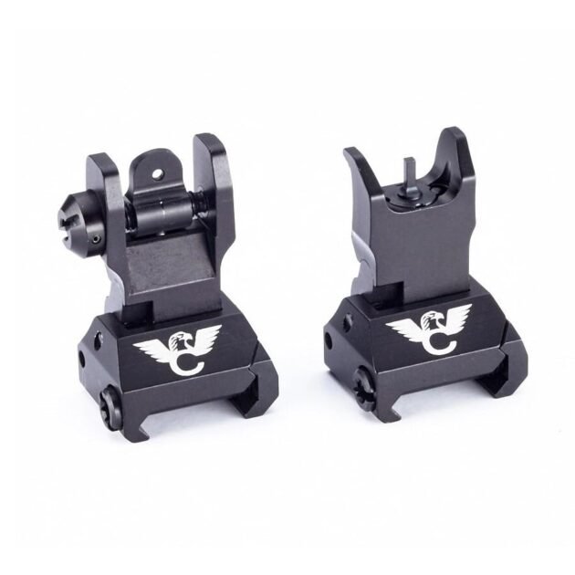 Wilson Combat AR Platform Sight Set Manual Deploy Picatinny Rail Mount