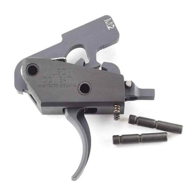 Wilson Combat AR Tactical Trigger Unit Two Stage 4-4.5 lb Curved Black