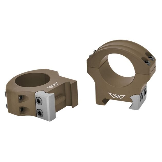 Warne HyperLite 34mm Medium Dark Earth Scope Rings