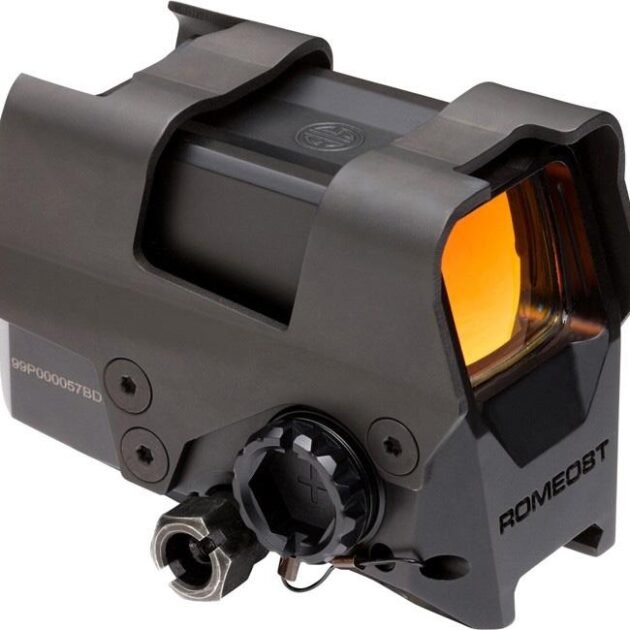 ROMEO8T RED DOT BALLISTIC CIRCLE DOT 0.5 MOA ADJ BLK