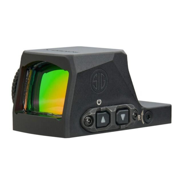 Sig Sauer Romeo-X Enclosed Pro Reflex Red Dot Sight 3 MOA Red Dot Black