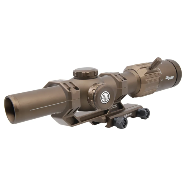 Sig Sauer Tango MSR Scope 1-8x28mm 30mm SFP MSR BDC8 Illum 0.5MOA Coyote