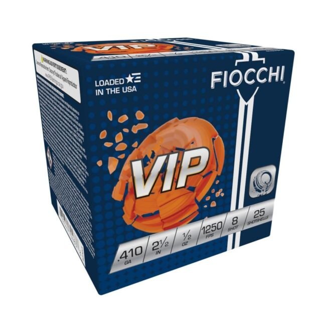Fiocchi Premium Target Loads .410 ga 2 1/2" 1/2 oz #8 1250 fps 25/ct