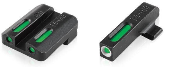 Truglo TFX Pro Tritium/Fiber-Optic Day/Night Sight - Walther CCP - Orange Outline Front/Rear Green