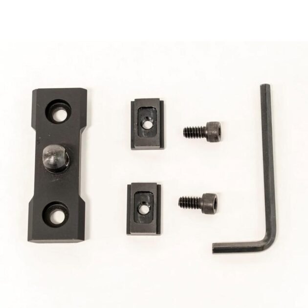 Grovtec Anschutz T-Nut Rail Adaptor Set Black