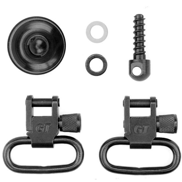 Grovtec Shotgun Locking Swivel Set for Remington 870 Express 12 ga Black