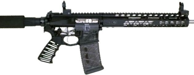 GUNTEC ULT LIGHT SKELETONIZED - PISTOL GRIP BLK