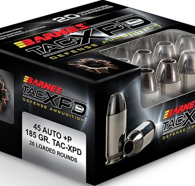 BAR 45AP+P 185GR TAC-XPD 20RD