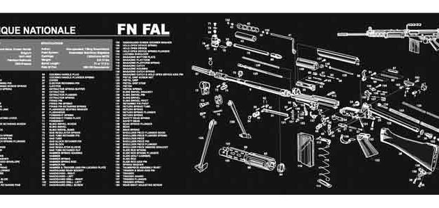 TEKMAT ARMORERS BENCH MAT - 12"X36" FN-FAL