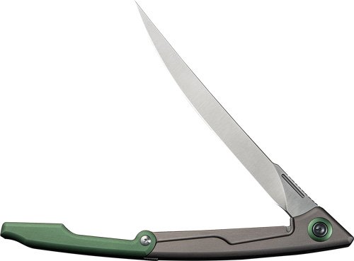CIVIVI KNIFE SHAWKA 5.81" - GREY GREEN FOLDING FILLET KNF