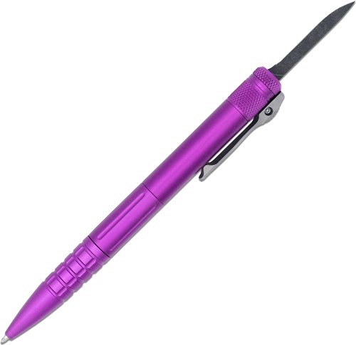 COBRATEC CNC OTF PEN KNIFE - 1.75" PURPLE
