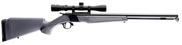 CVA WOLF STEALTH GRY 50CAL 24 SCOPE