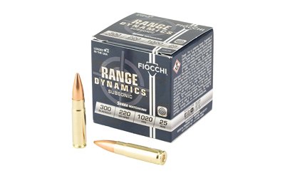 FIOCCHI RNG DYNA 300BLK 220GR 25/500