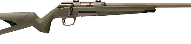 WINCHESTER XPERT BR 17WSM 18" - OD GREEN/FDE SUPPRESSOR READY