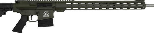GLFA AR10 RIFLE 243 WIN - 24" S/S BBL 5-SHOT OD GREEN