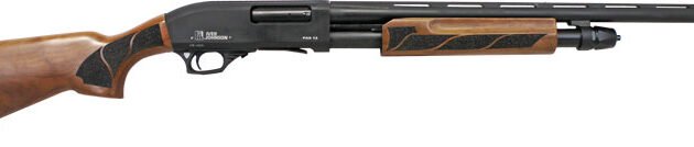 IVER JOHNSON PUMP 12GA 3" - 30"VR BLACK WALNUT