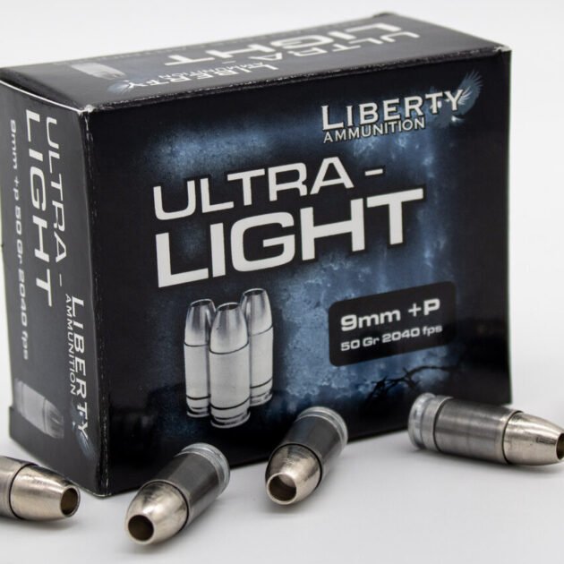 LIB AMMO ULTRA LIGHT CIVIL 9MM+P 50GR 20/10