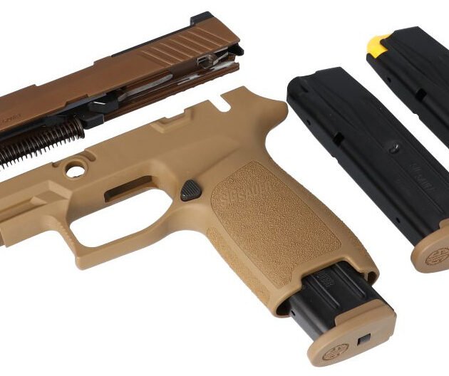 SIG CAL-X KIT P320-M17 9MM FULL COYOTE 10RD