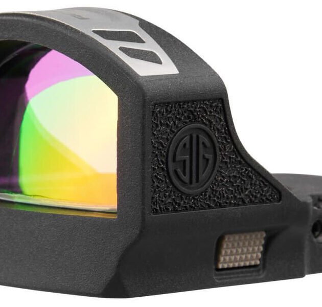 SIG ROMEO-RS PRO CIRCLE RED DOT BLK