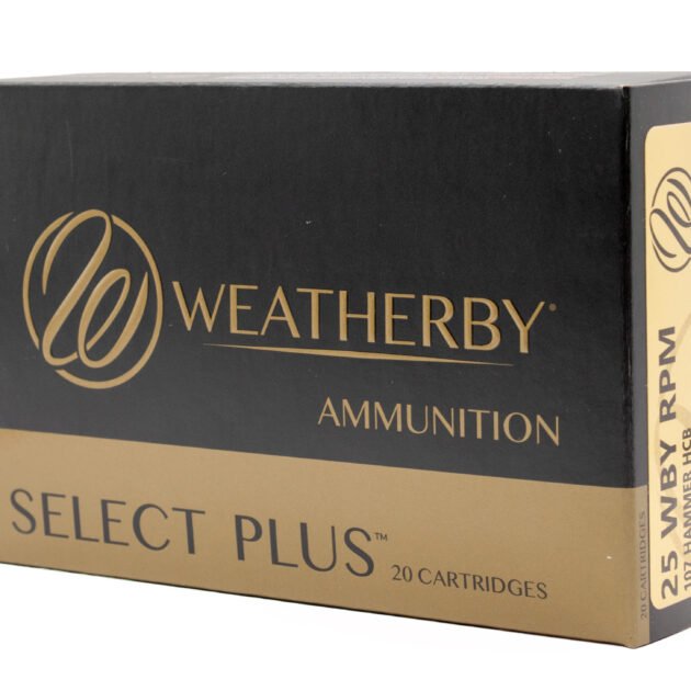 WBY AMMO 25WBY RPM 107GR HAMMER CUSTOM 20/10