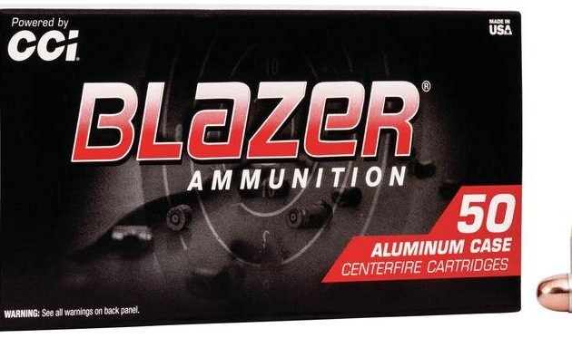 CCI Blazer Aluminum Handgun Ammunition .380 ACP 95 gr FMJ 945 fps 50/box