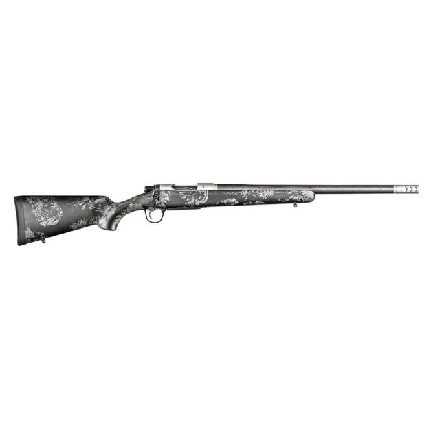 Christensen Arms Ridgeline FFT Rifle 25 Creedmoor 4rd Capacity 20" Threaded Carbon Fiber Barrel Natural Stainless w/Gray Accents Stock