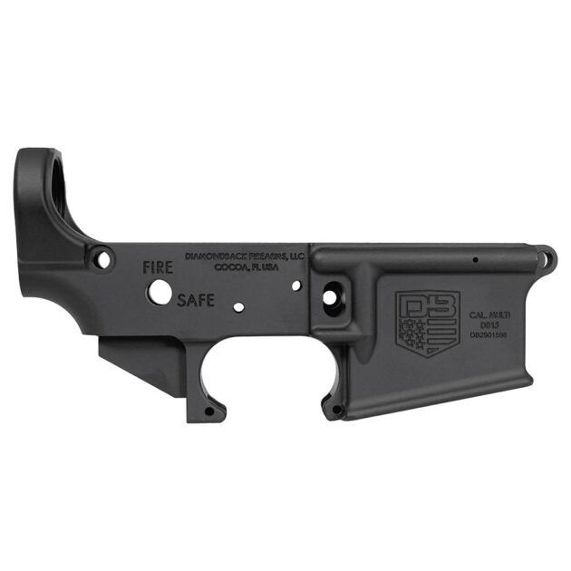 Diamondback Firearms DB15 Carbon Series Stripped Lower Multi Caliber Aluminum Black